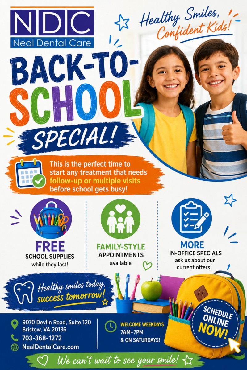 back to school flyer